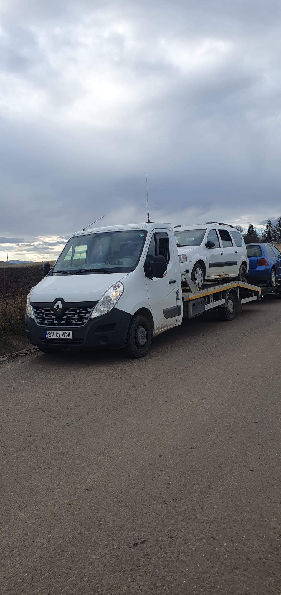 Asistenta rutiera zapada